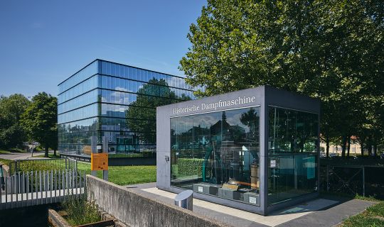 Station 9 - Dampfmaschine