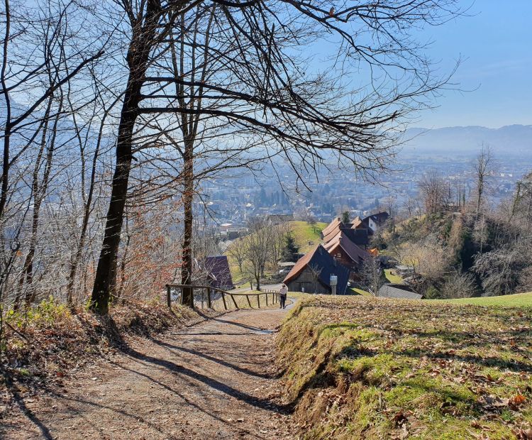 Sabrina Lutz Weg vom Romberg zur Kapelle "Maria vom Siege
