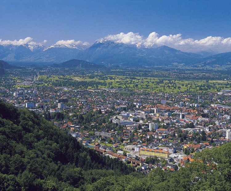 Blick auf Dornbirn