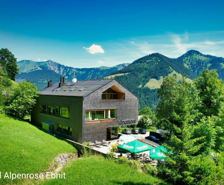 Hotel Alpenrose Ebnit, AuÃenansicht © David Raither Hotel Alpenrose Ebnit, AuÃenansicht © David Raither