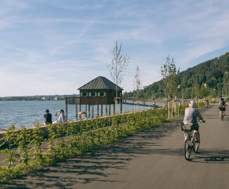Radfahren Bregenz Bodensee Pipeline