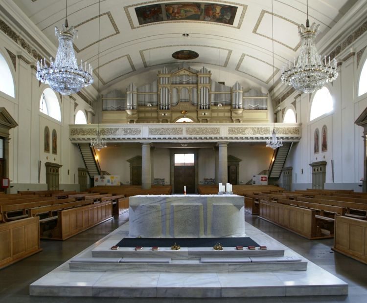 Friedrich Böhringer - Wikimedia-Commons Kirche St. Martin Dornbirn, Behmann Orgel (c) Friedrich Böhringer, commons.wikimedia.org