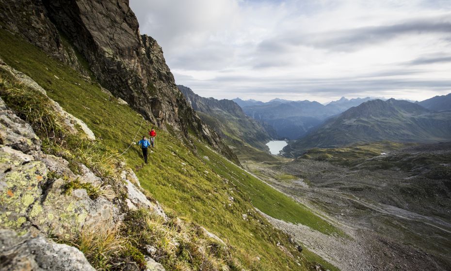 Wanderung in der Silvretta mit Vermuntsee Wanderung in der Silvretta mit Vermuntsee