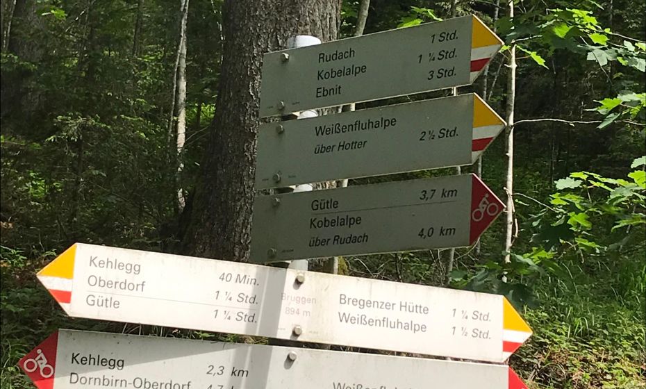 Radtour Dornbirn Oberdorf Kehlegg Kobelalpe abzweigung-kobelalpe-ueber-rudach Radtour Dornbirn Oberdorf Kehlegg Kobelalpe abzweigung-kobelalpe-ueber-rudach