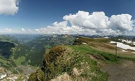 Friedrich Böhringer Hoher Freschen Panorama