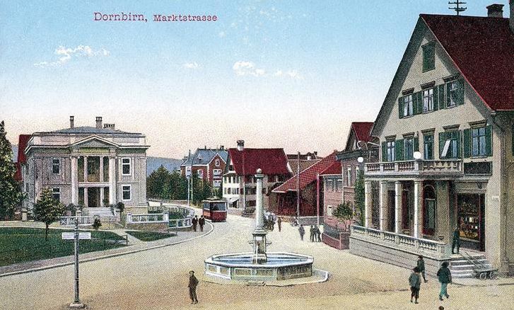 Barbara Neyer Pfarrhof und Kirchturm St. Martin