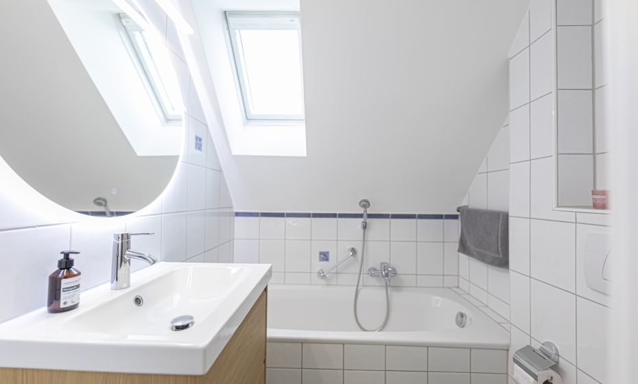 Hermines Home Dornbirn, Innenansicht Bad 2 Hermines Home Dornbirn, Innenansicht Bad 2