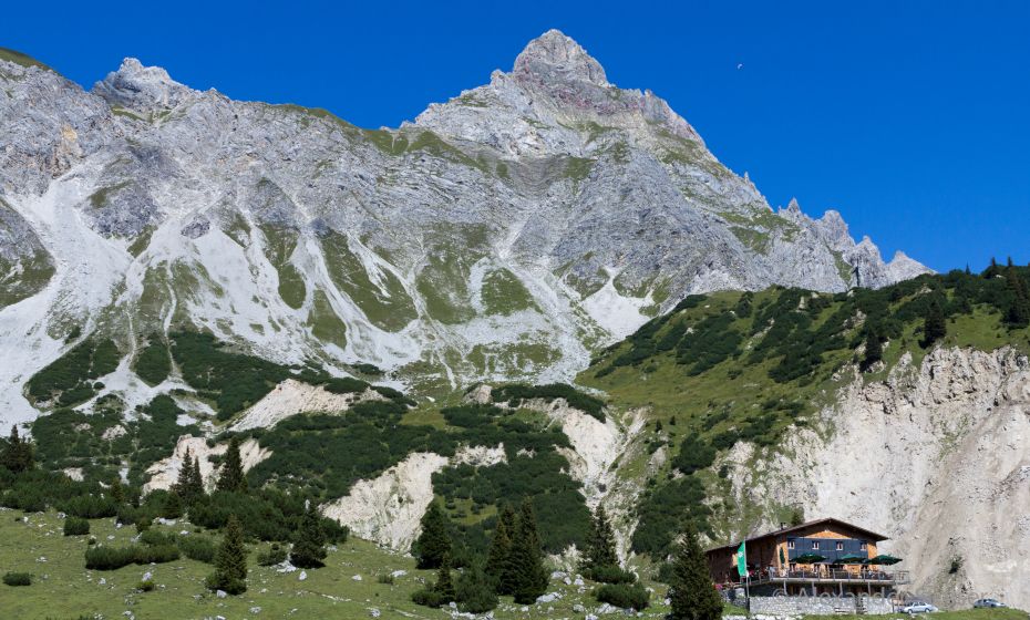 Zimba mit Heinrich Hueter-HÃ¼tte