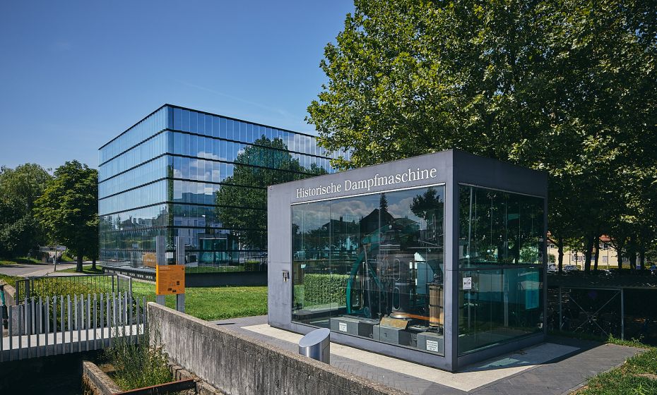 Station 9 - Dampfmaschine