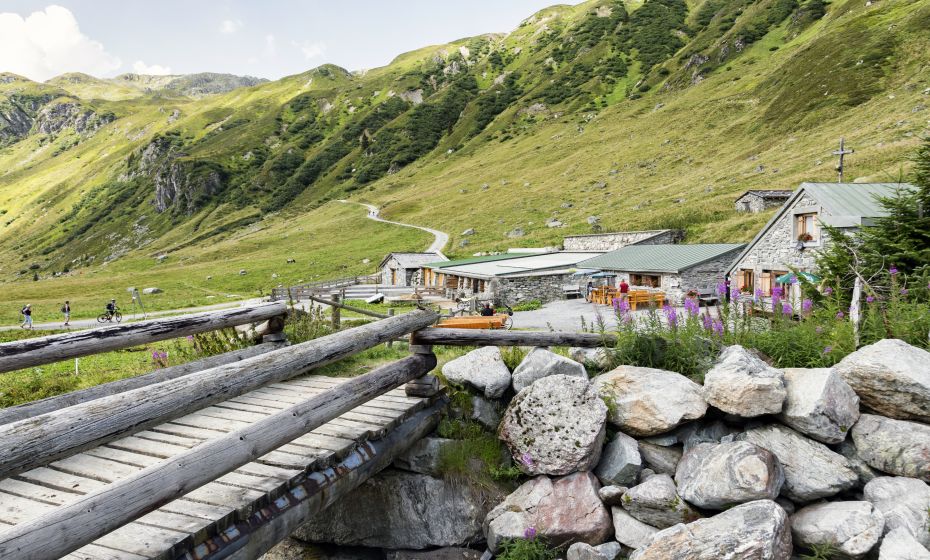 Verbellaalpe von der anderen Bachseite