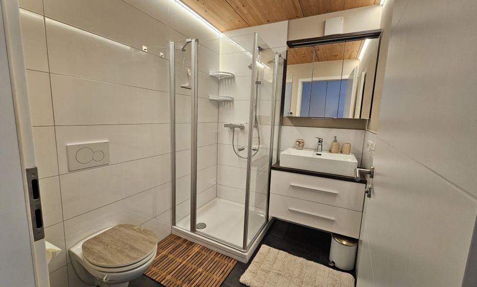Ferienwohnung Powerbreak Dornbirn, Badezimmer