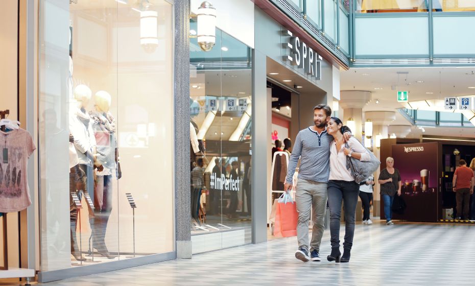 Einkaufsbummel Messepark