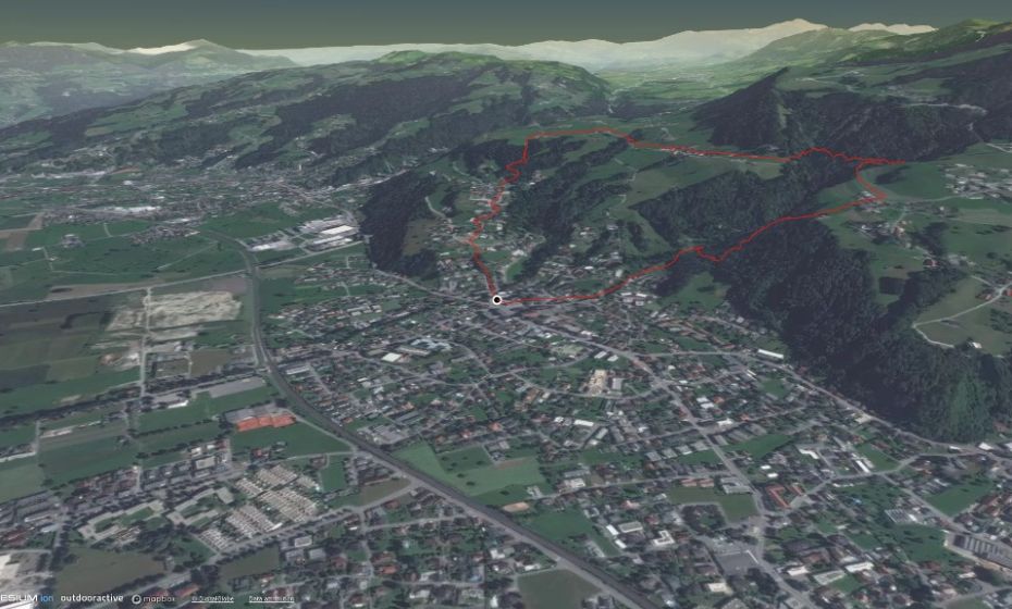 Outdooractive Wanderung in Dornbirn: Dornbirn | Haselstauden â Heilgereuthe (â Stüben)